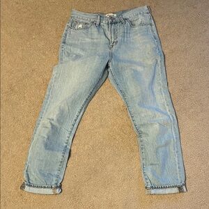 Women’s Madewell Light Wash Relaxed Fit Denim Jeans